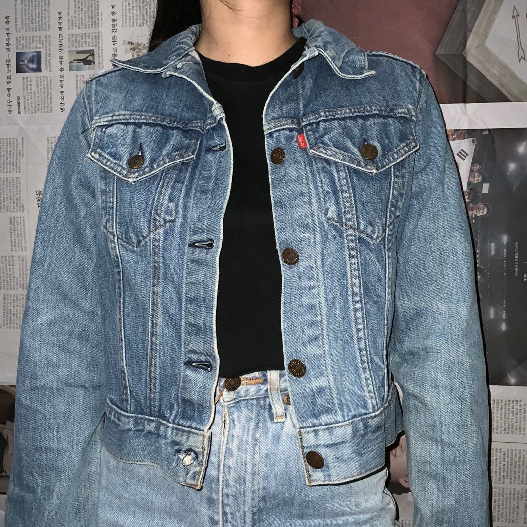 Vintage Levis Denim Jacket, Women's 
