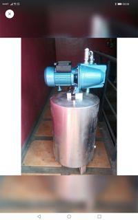 Water pump with pressure tank we deliver