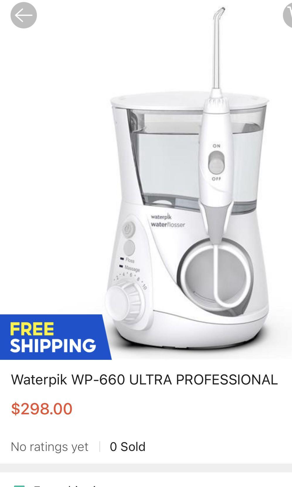 Waterpik Ultra Professional, Everything Else on Carousell