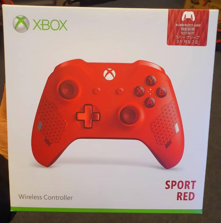 Xbox one outlet sport red controller