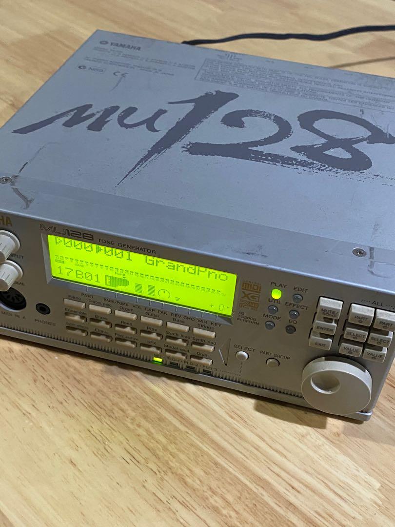 YAMAHA MU128 トーンジェネレーター ヤマハ、128音同時発音可能
