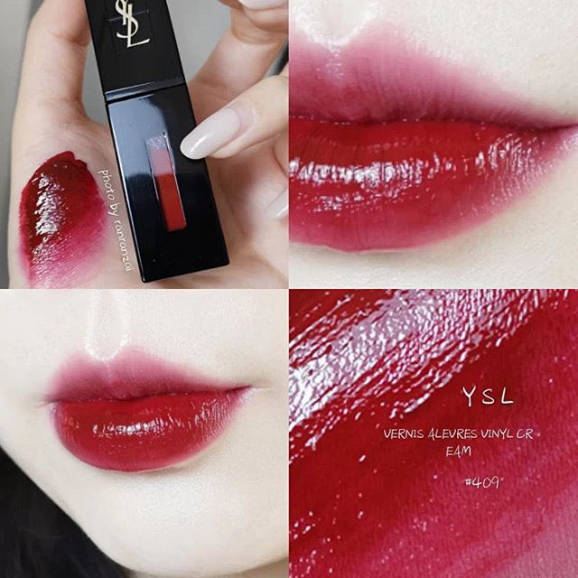Burgundy cheap vibes ysl