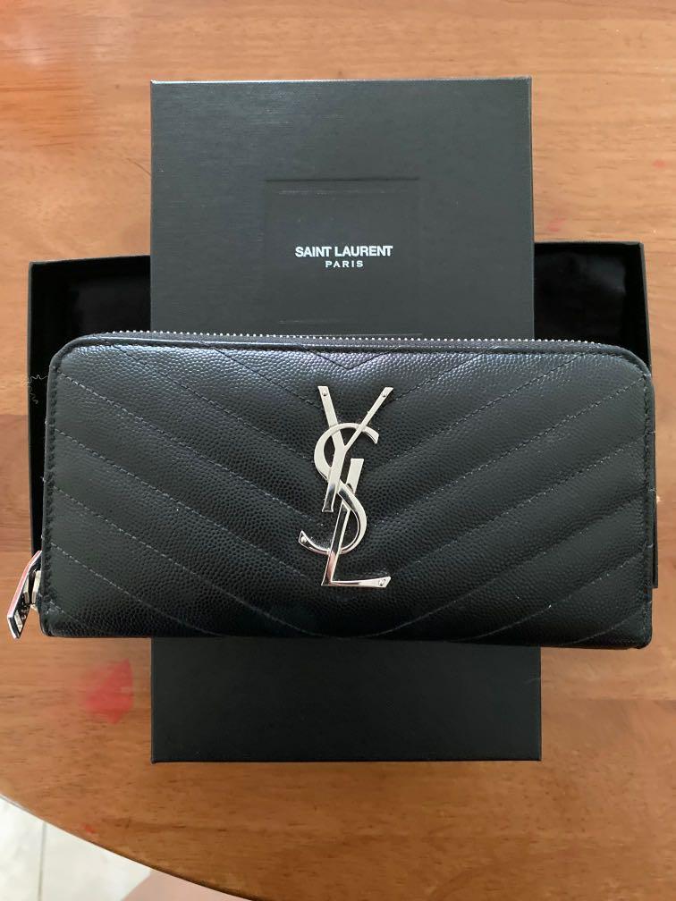 Ysl hot sale wallet price