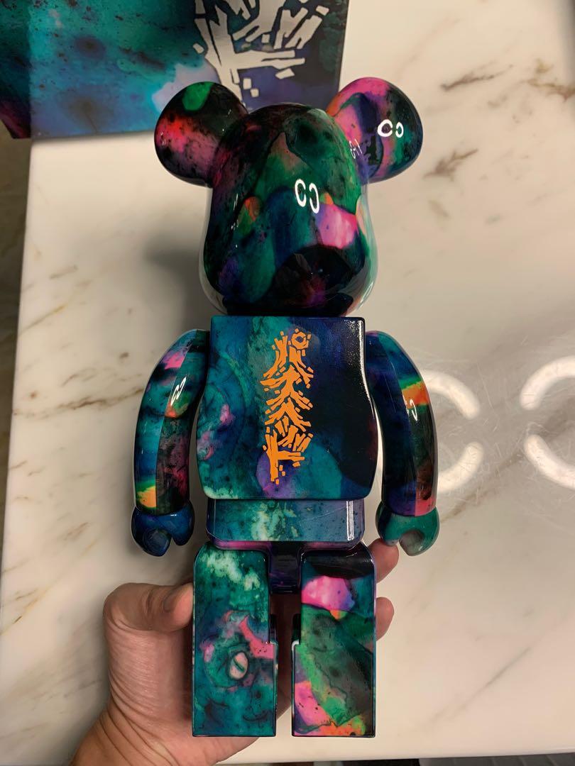 賣已開Bearbrick Pushead 2 雲石二代400+100%, 興趣及遊戲, 玩具& 遊戲 ...