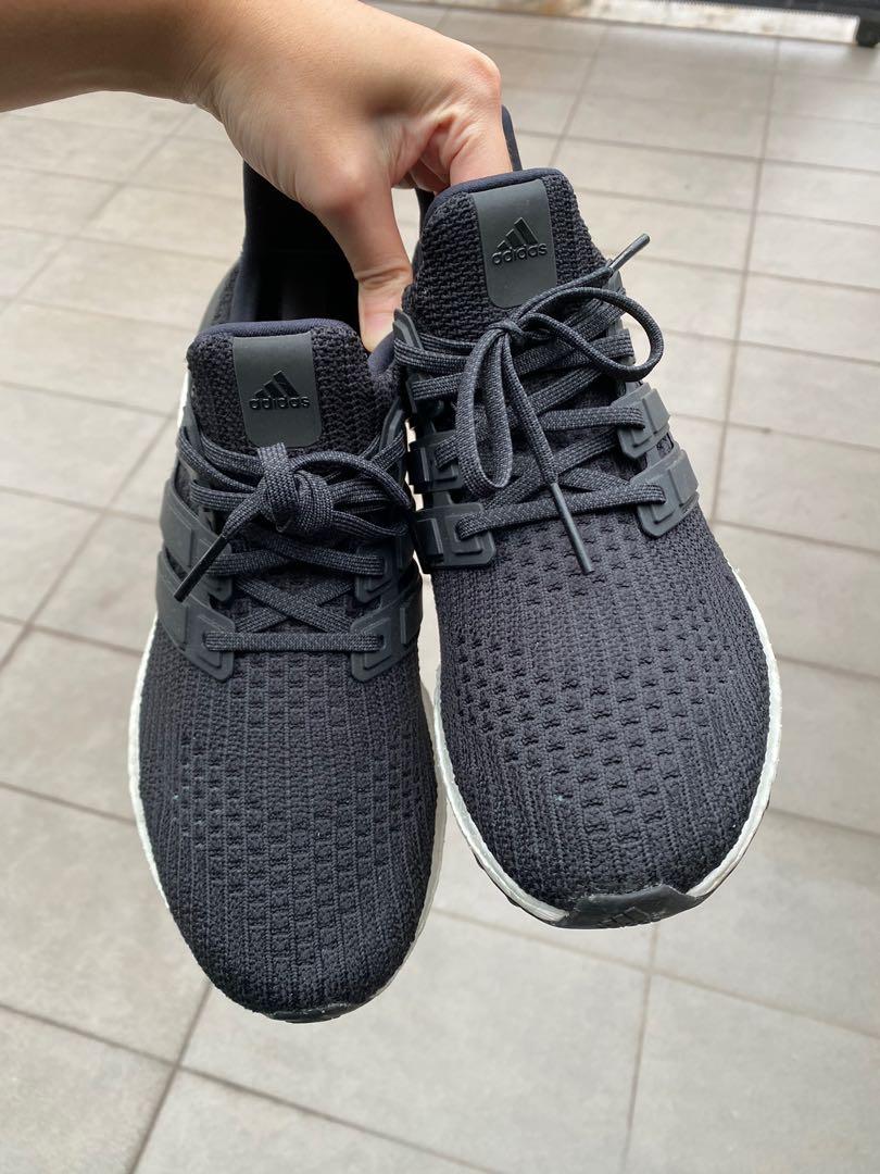 adidas black running