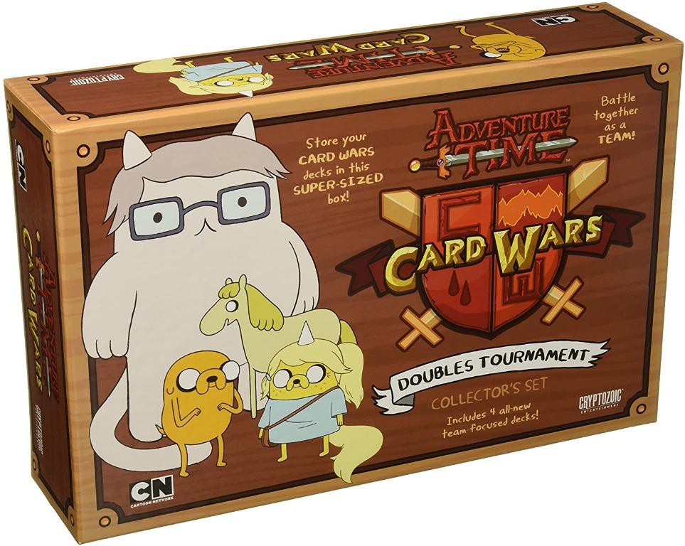 Adventure Time Card Wars Doubles Tournament Card Game Authentic Toys Games Board Games Cards On Carousell