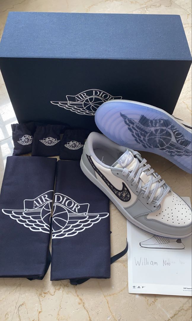 air jordan dior box