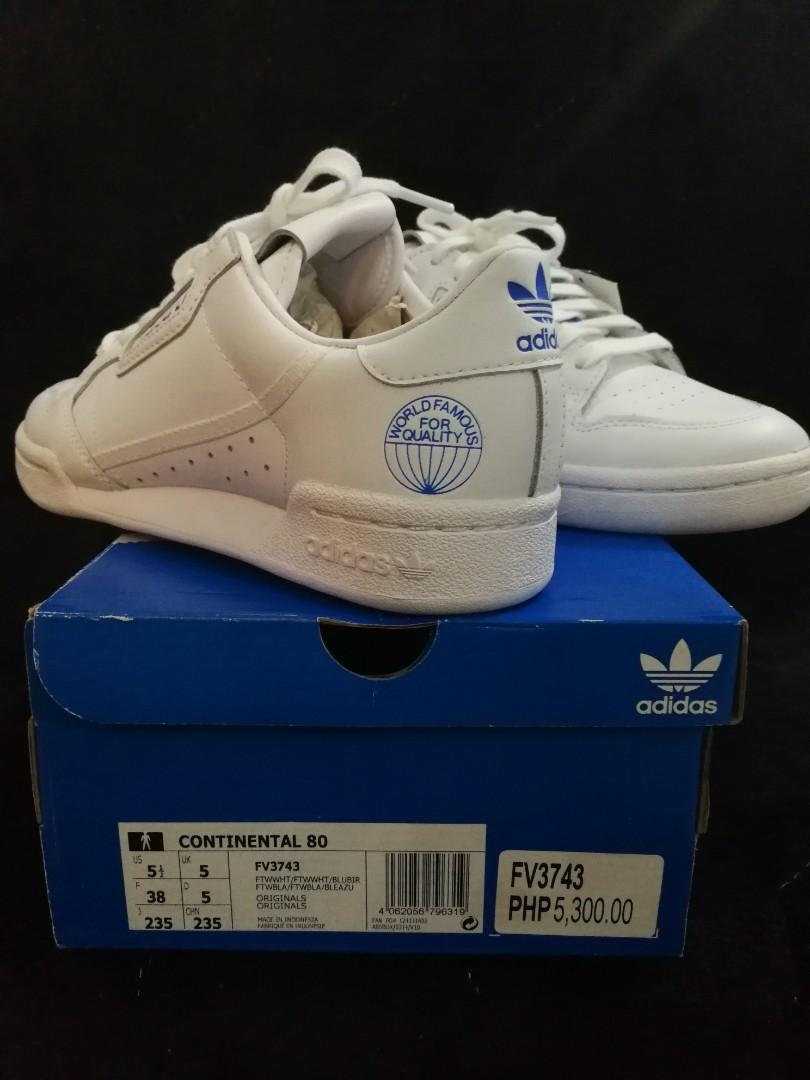 Less 500php Brand New Authentic Adidas Continental US size 5.5