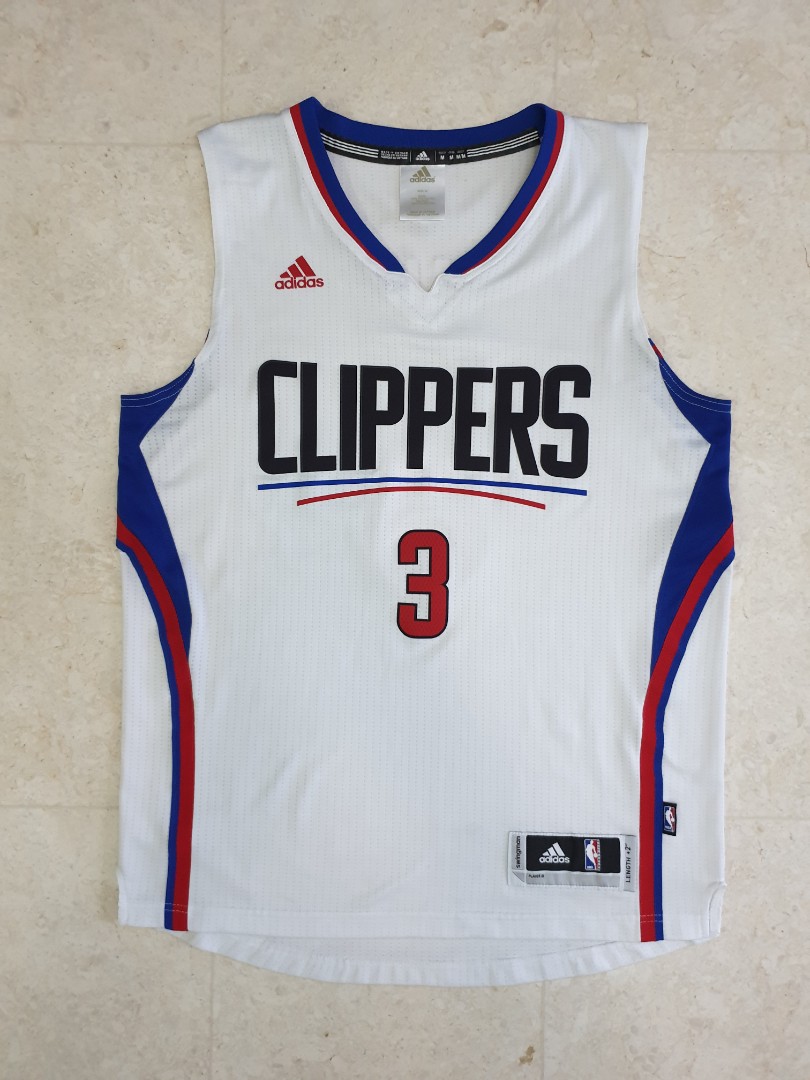 Authentic Men's Chris Paul Blue Jersey - #3 Basketball Los Angeles Clippers  Icon Edition