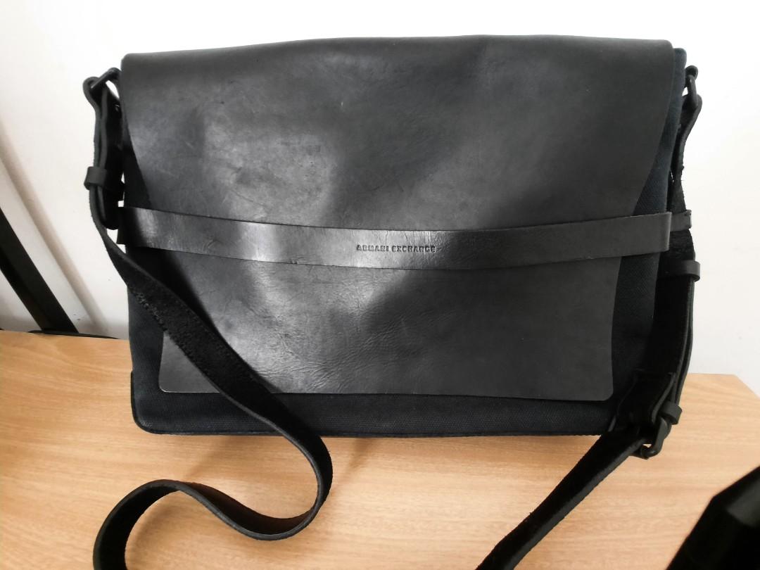 Authentic Armani Exchange Messenger bag Men s Fashion Bags