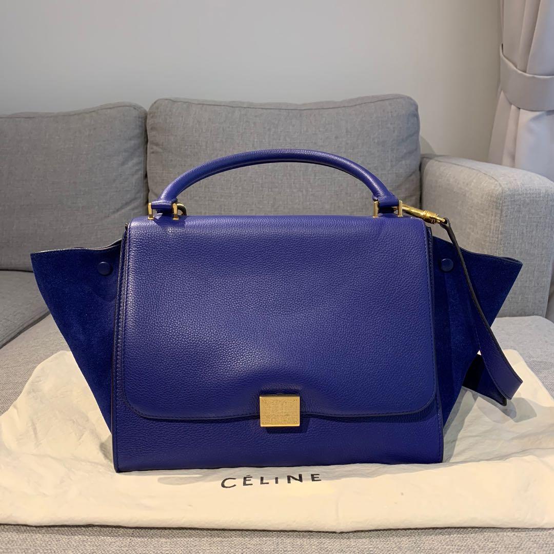 Celine trapeze top blue