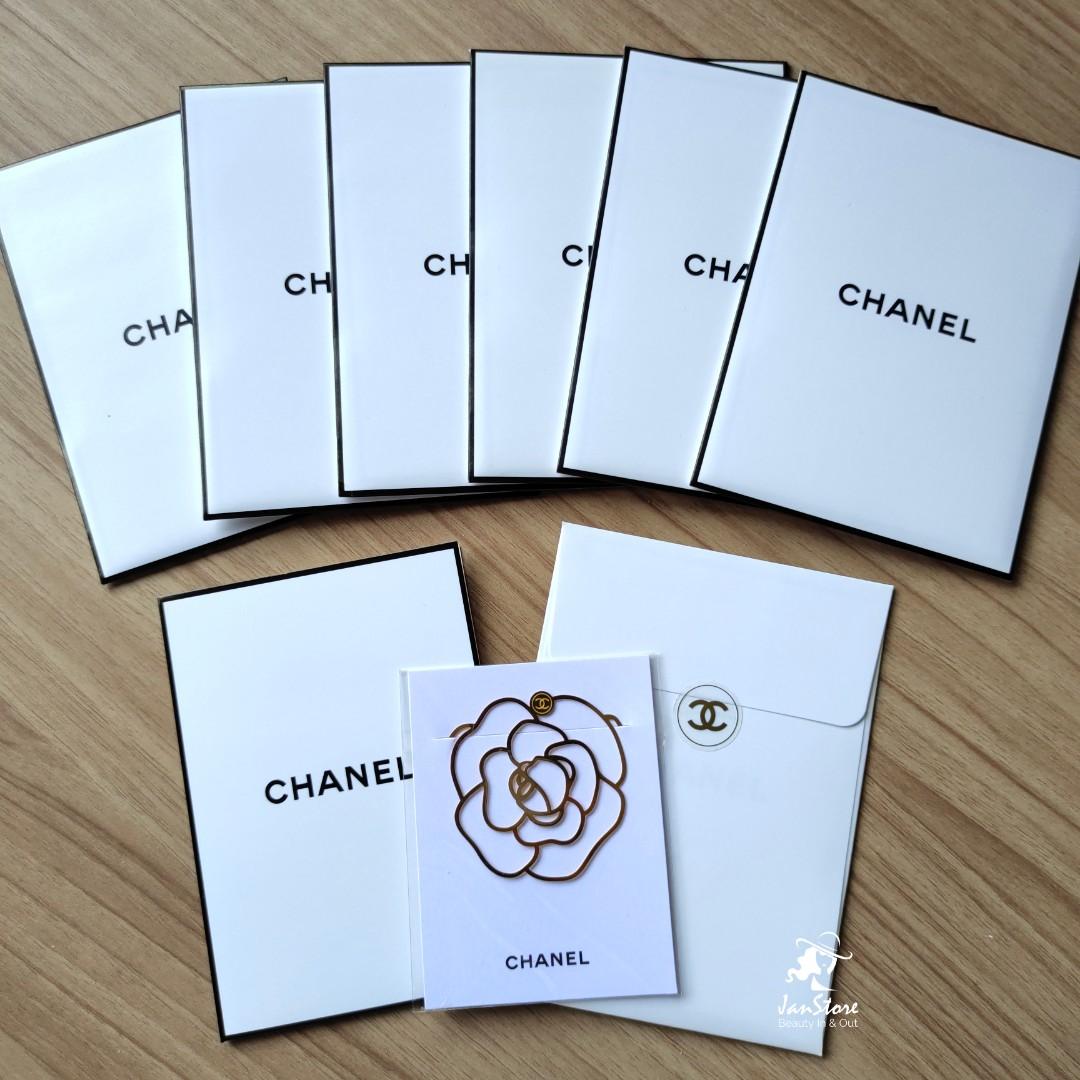 Authentic Chanel Beaute Vip Birthday Gift Bookmark