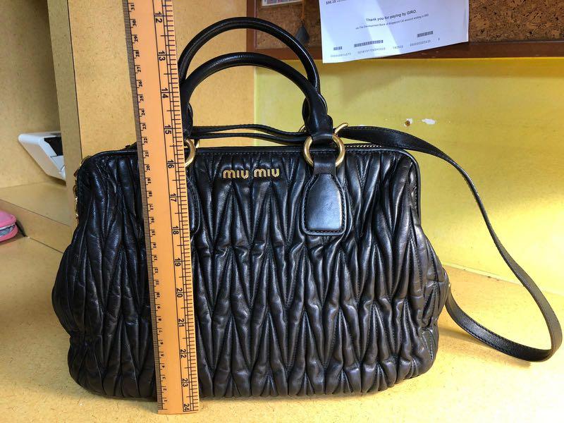 Authentic Miu Miu Bag, Luxury, Bags & Wallets on Carousell