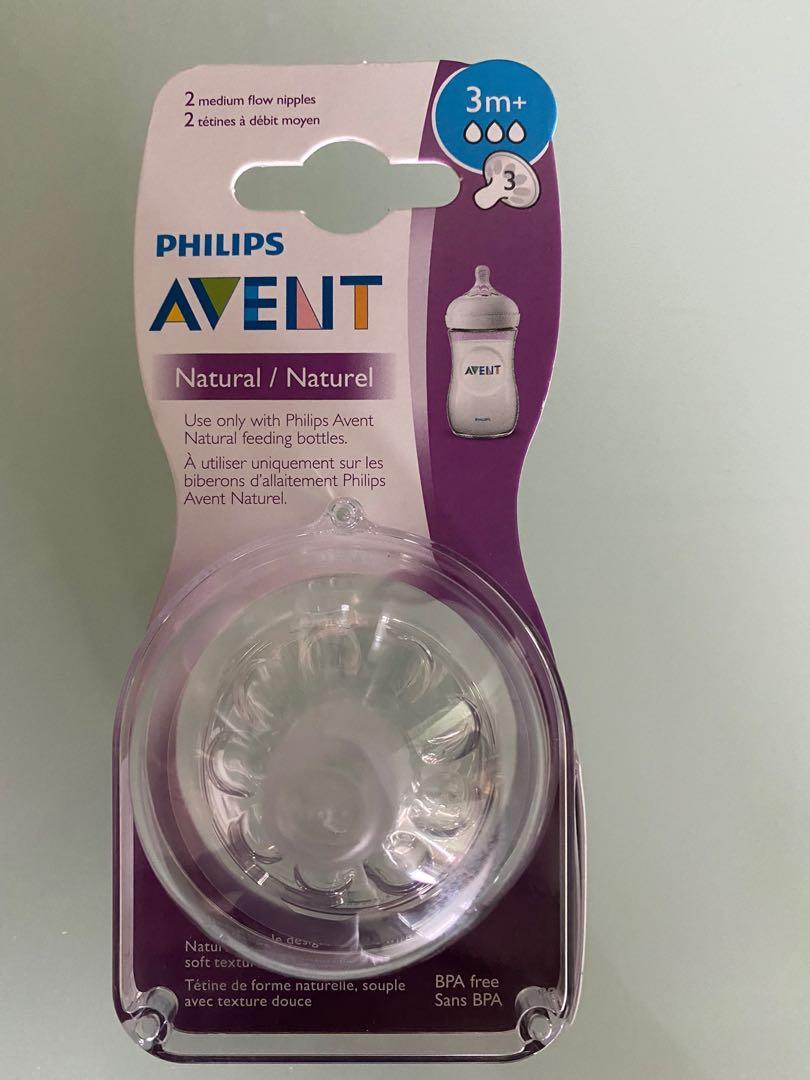 Avent non spiral teats sales