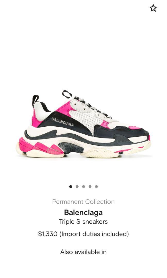 Balenciaga Triple S size 38, Luxury 