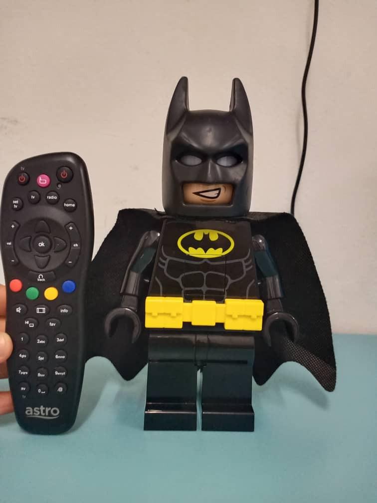 Batman best sale lego light