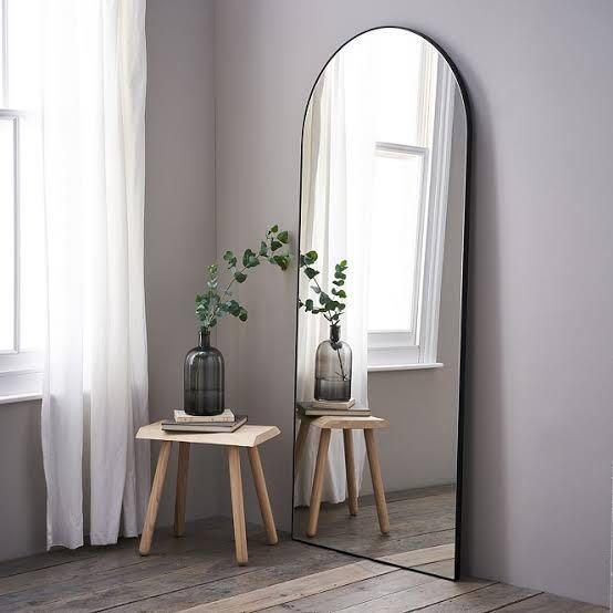 BEST SELLER Framed or frameless Arc Mirror (Category: Mirrors) located in Malabon City. Submitted by djstoree (Listing ID 1040998855, Image 3). Description: Arch mirror (body mirror) Frameless 5x2ft 1800 framed 3100 6x2ft 2300 framed 3700 6x2.5ft 2500 framed 4400 follow us on ig ❤️ @dailyshinemirrors.