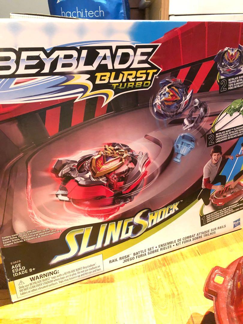 Beyblade Burst Turbo Sling Shock Stadium Toys Games Others On Carousell