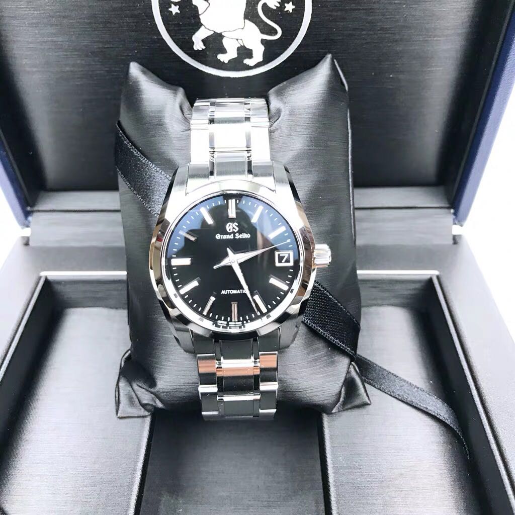 BNIB Grand Seiko SBGR253 Heritage Collection 9S Black Dial Men Watch,  Mobile Phones & Gadgets, Wearables & Smart Watches on Carousell