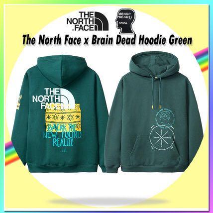 brain dead x north face hoodie