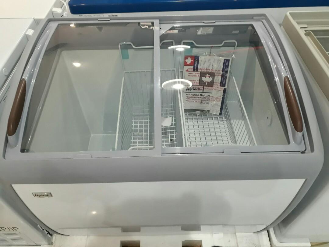 Markes Chest Type Freezer Glass Top and Curved 4cuft 7cuft 9.5cuft