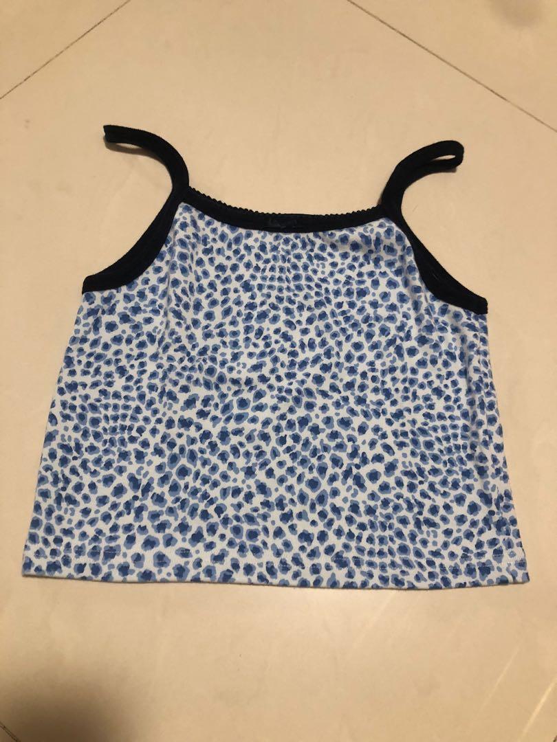 Blue cheetah belle tank clearance