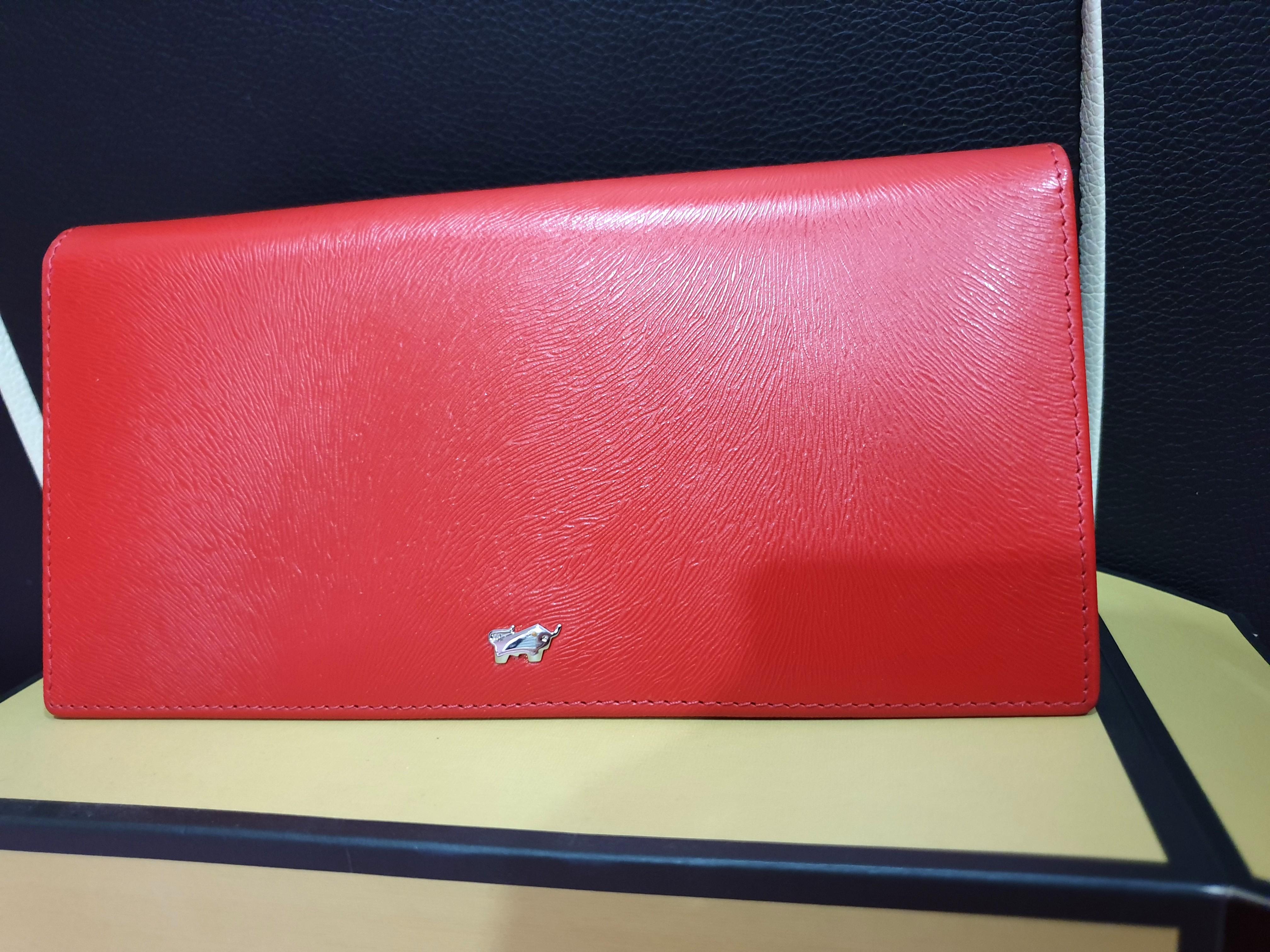 Braun buffel long wallet top
