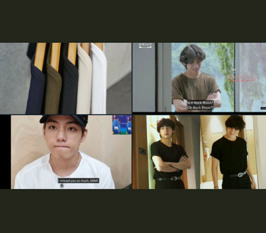 taehyung in the soop shirt