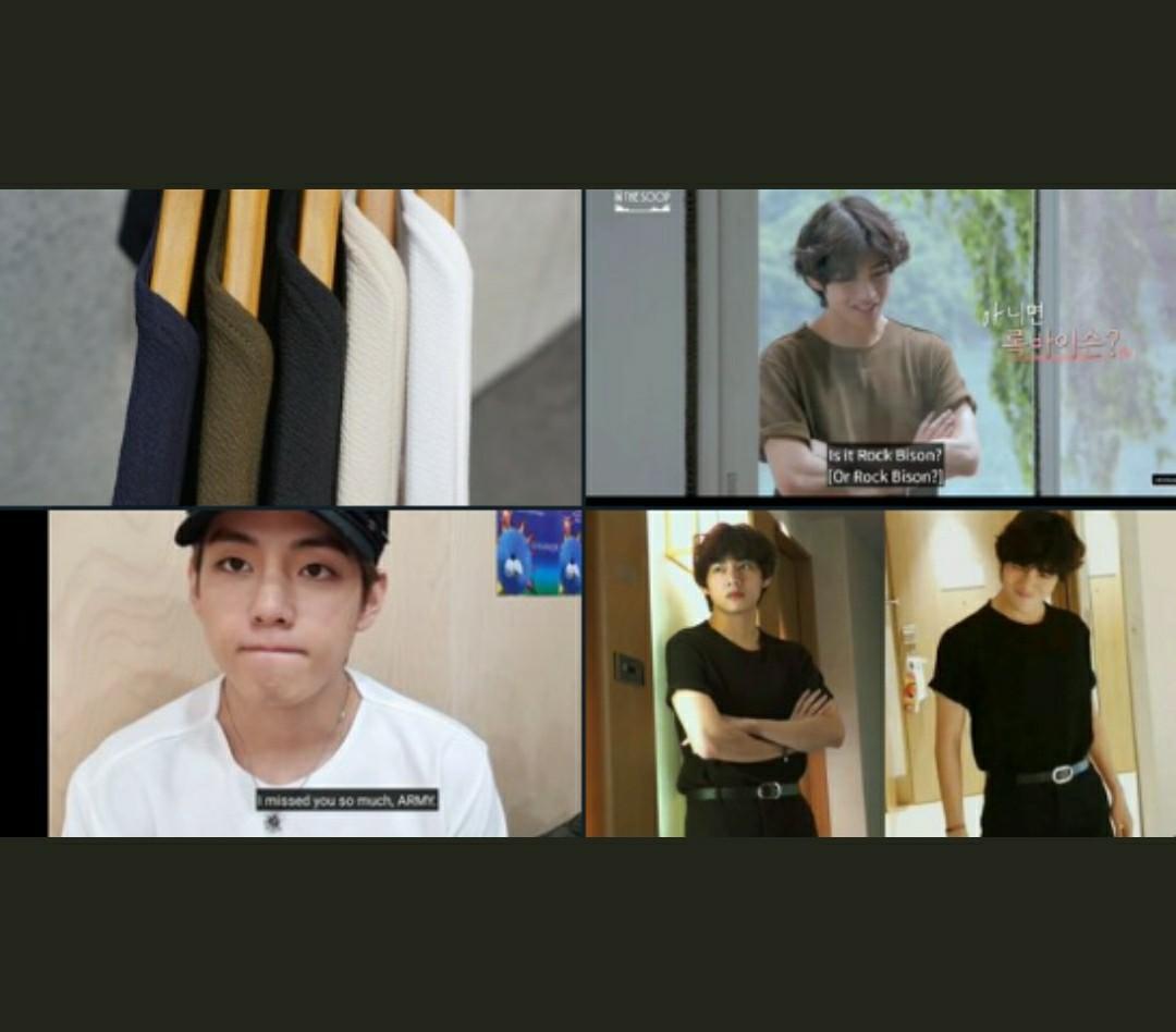 t shirt bts v