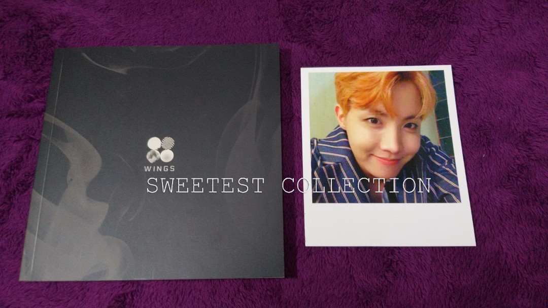 BTS WINGS Album Version I Inclusion) (Unsealed), Hobbies