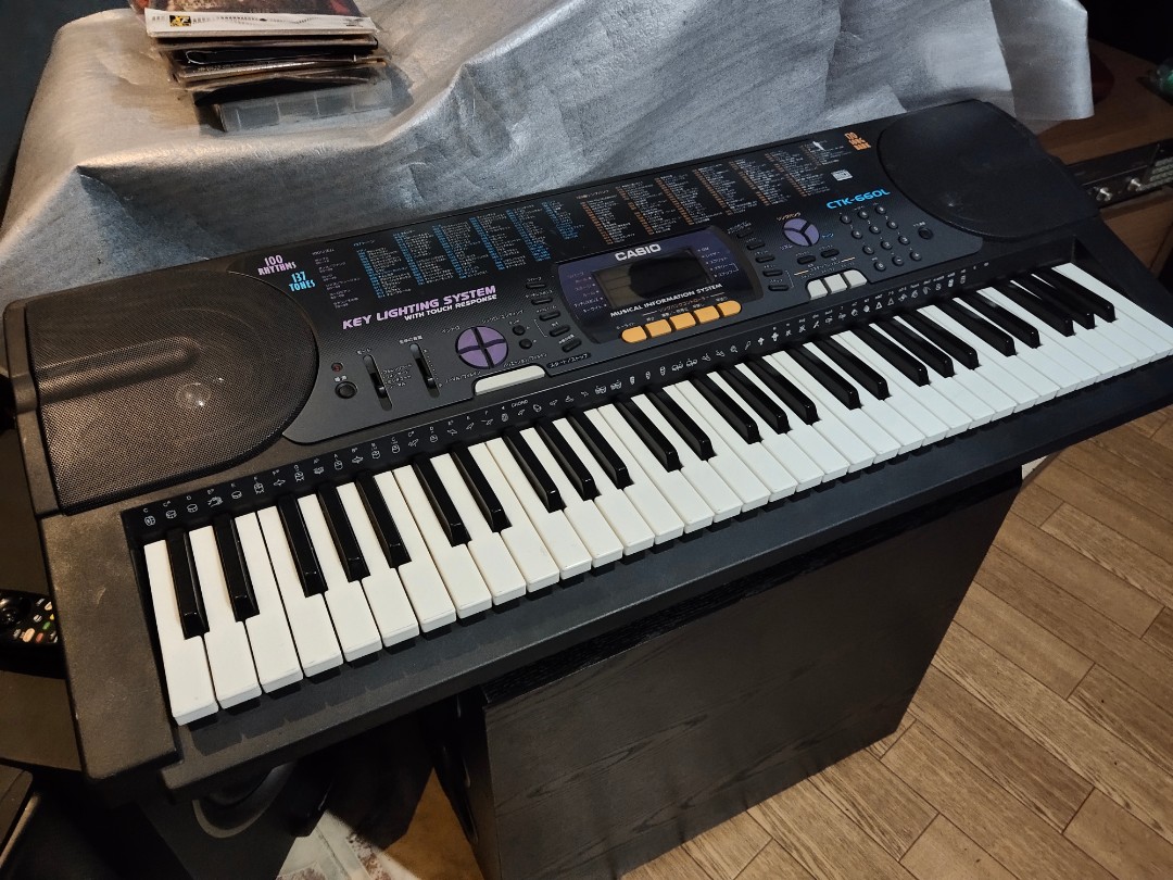 CASIO カシオ 電子キーボード ピアノ ctk-660l - 鍵盤楽器、ピアノ