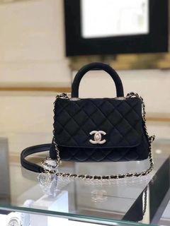CHANEL 2020秋冬 鑽釦coco handle