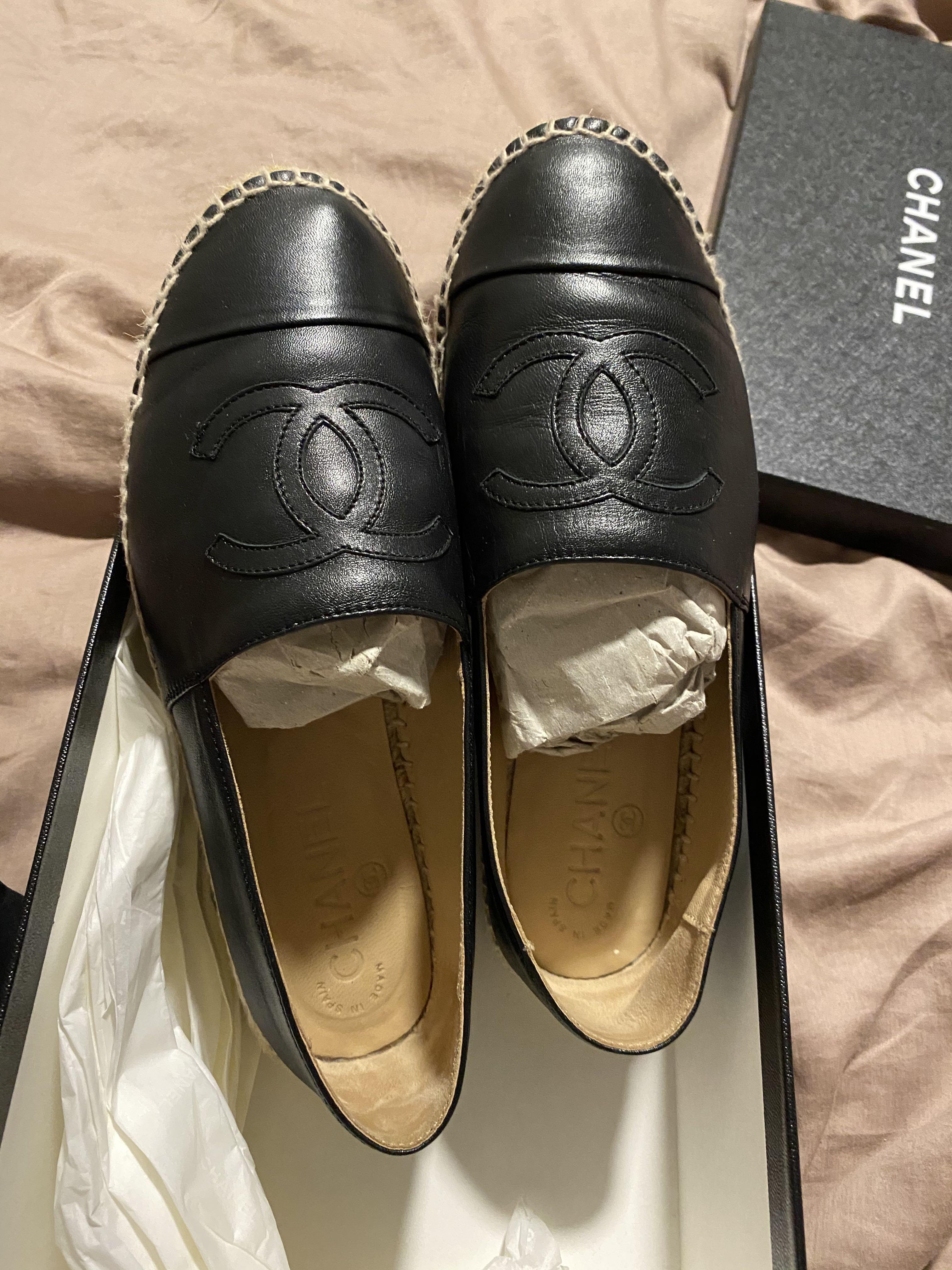 Chanel tweed Slip Shoes  Shop Omë