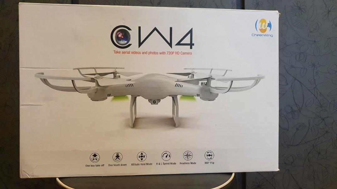 Cheerwing CW4 RC Drone with 720p HD Camera for Kids and Adults RC Quadcopter with Auto Hovering