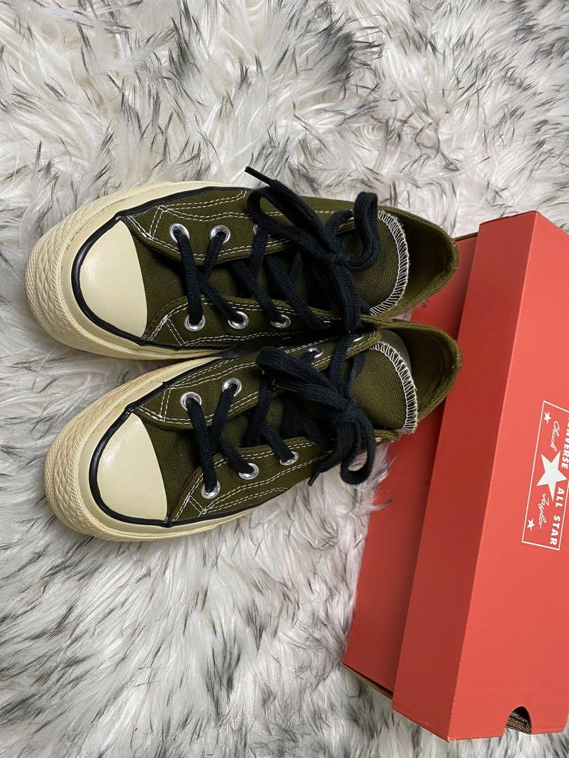Chuck taylor top 70s green