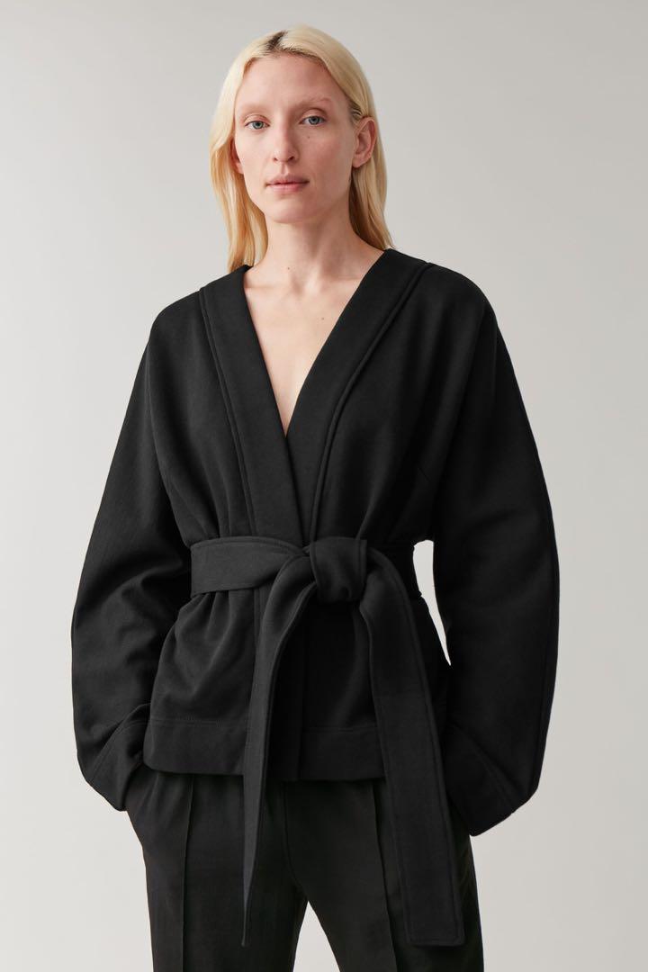 cos wrap cardigan