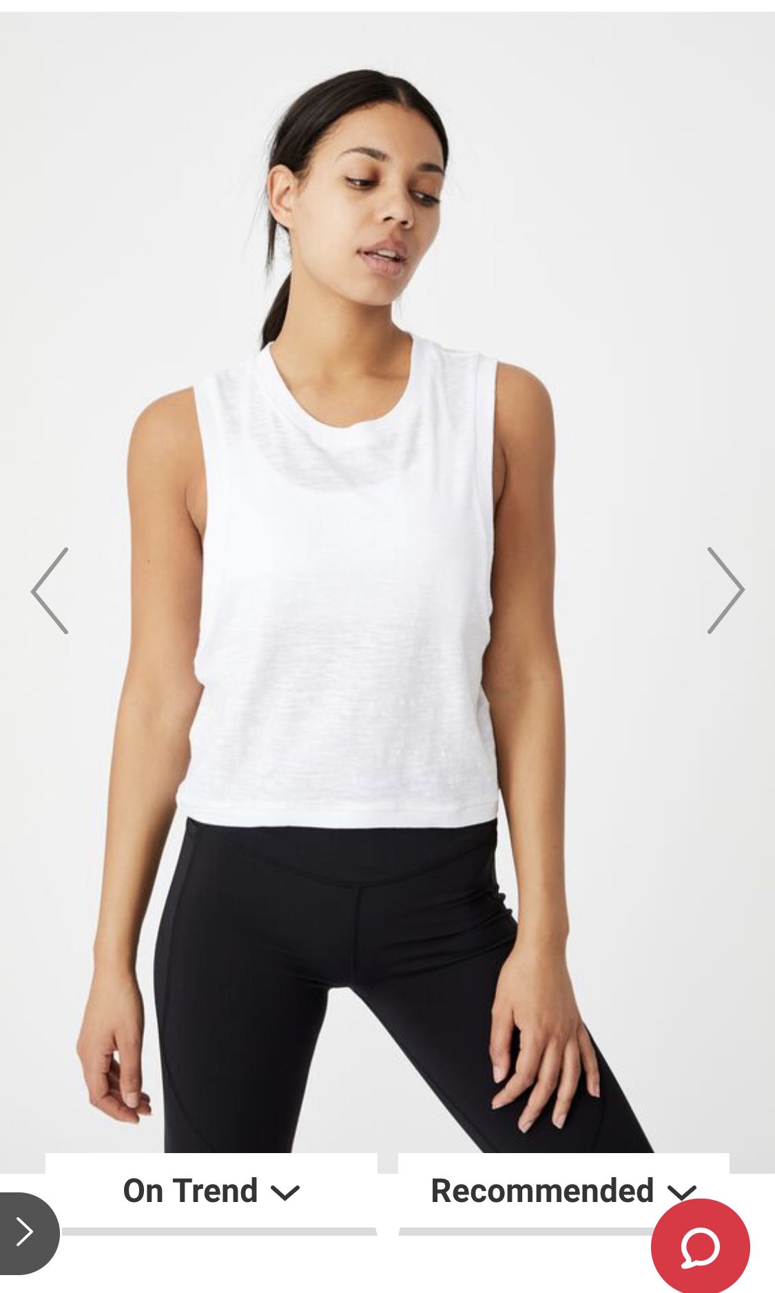 cotton on muscle tank