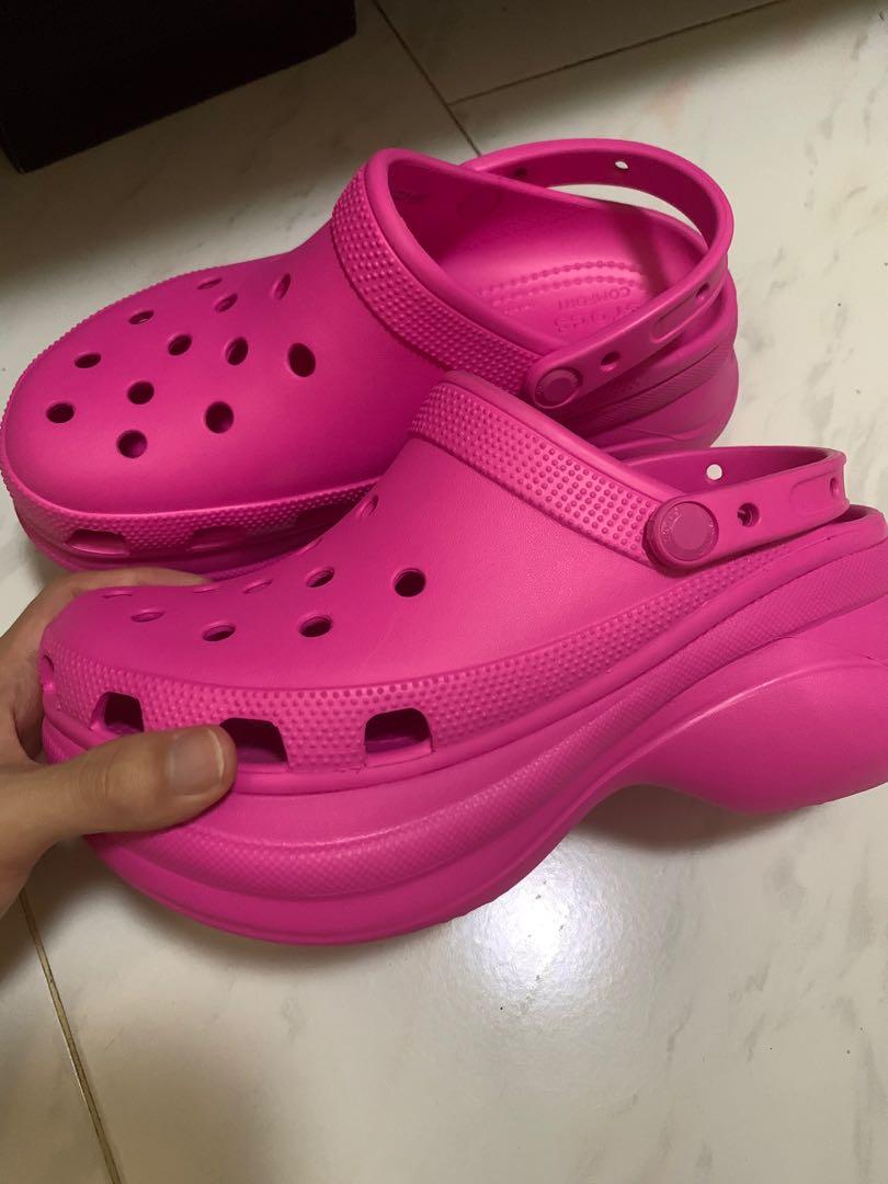 Crocs Classic Bae Clog in Pink, Women's 