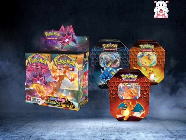 darkness ablaze booster box charizard Pokemon Sword & Shield Darkness Ablaze Booster 6-Box Case main image 1