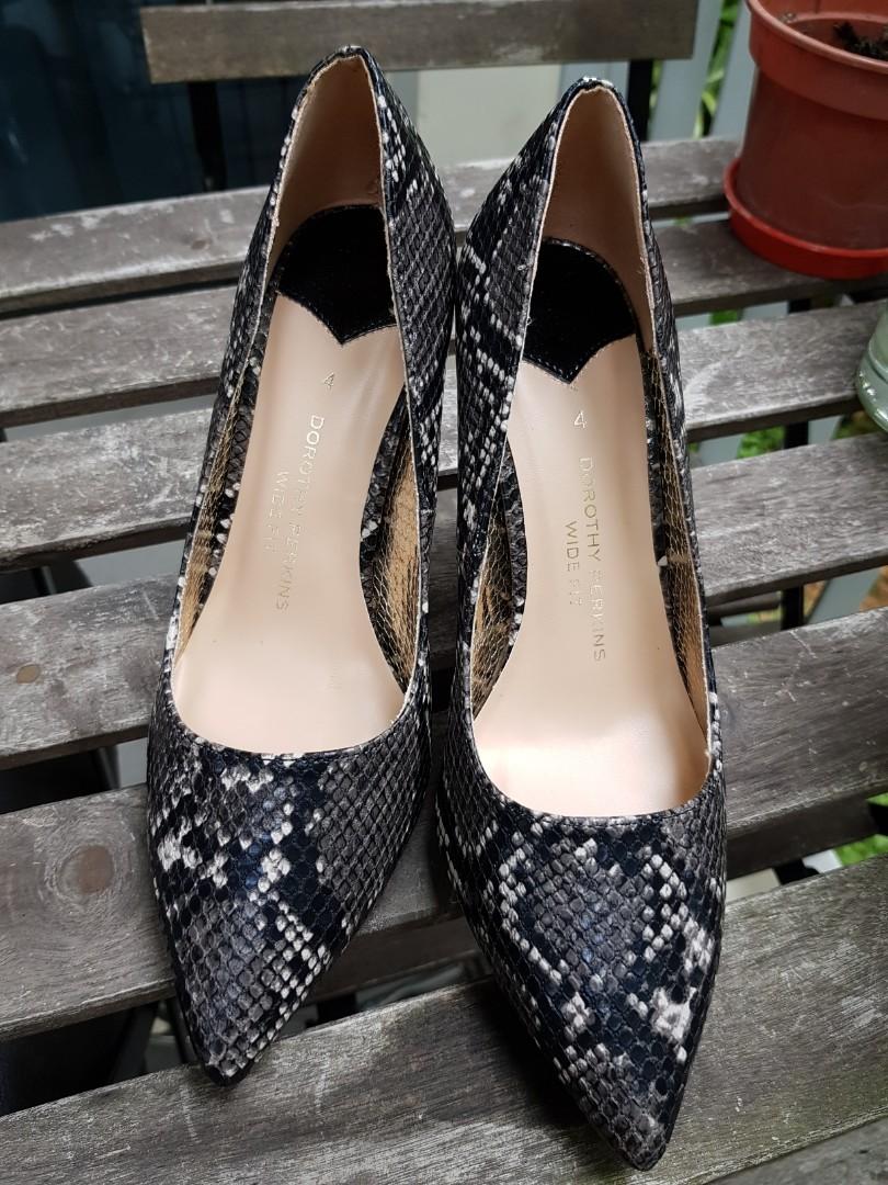 dorothy perkins snakeskin shoes