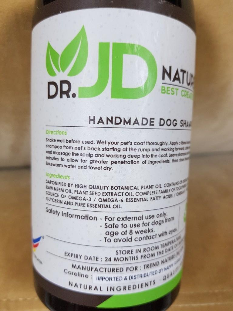 Dr jd 2024 dog shampoo