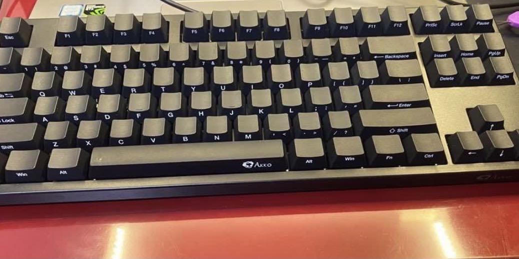 Ducky x Akko 3870 PBT Mechanical Keyboard TKL (Cherry MX brown