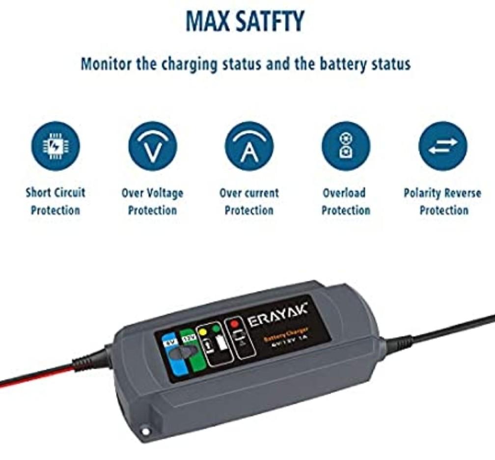 Erayak battery charger top