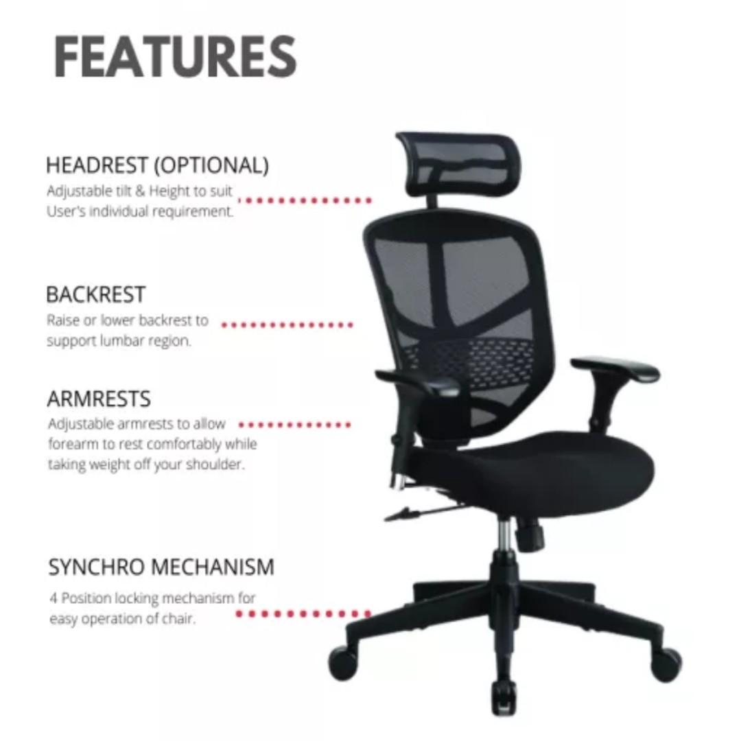 Ergohuman Enjoy Classic Office Chair Furniture Home Living Furniture Chairs on Carousell