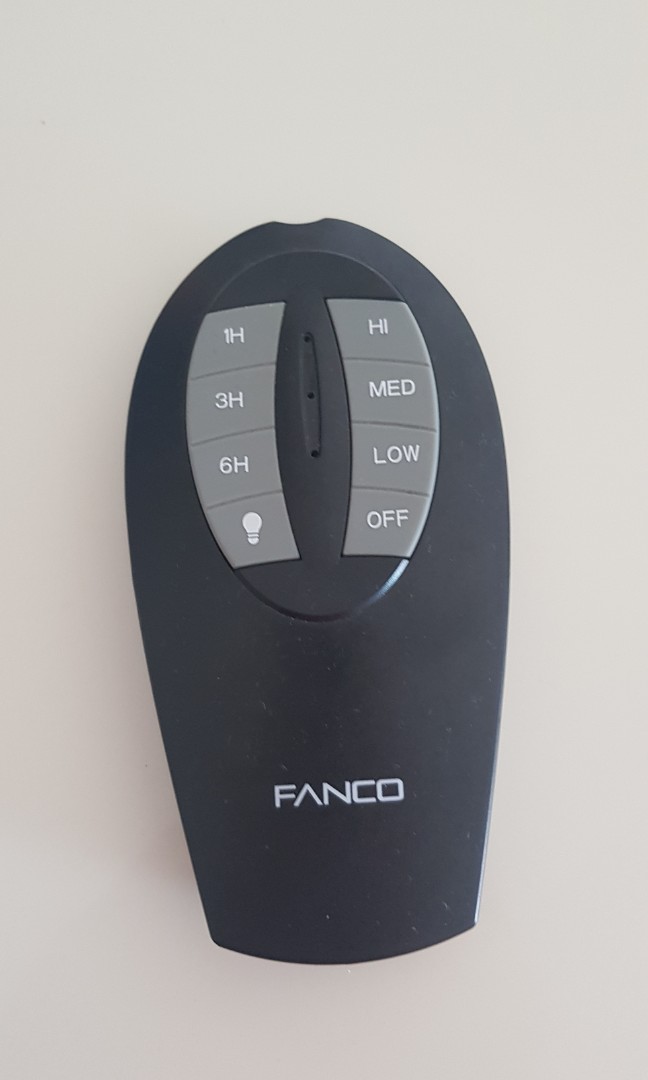 Fanco Ceiling Fan Remote Control Shelly Lighting