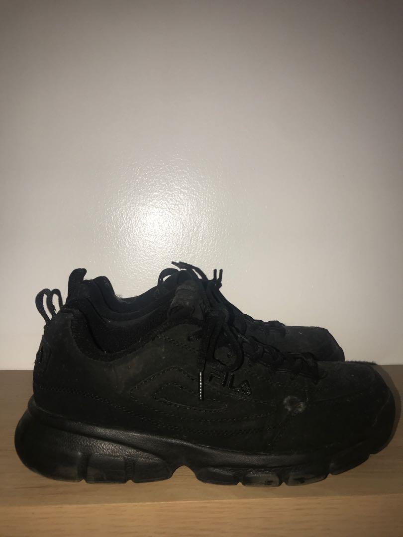 Fila disruptor 1 black on sale