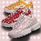 Fila Disruptor Pink Polka Dot size 39.5 Women s Fashion Footwear
