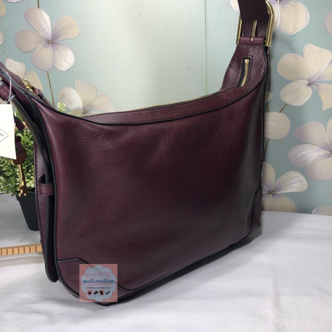 Fossil Hannah Hobo Fig