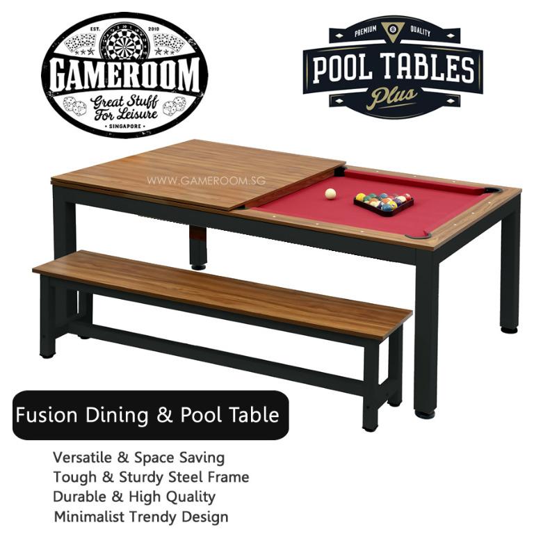 Fusion Dining Pool Table Furniture Home Living Tables Sets On Carou