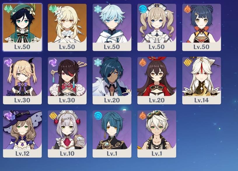 Genshin Impact Ar32 Venti Account Letting Go Cheap Toys Games Video Gaming Others On Carousell